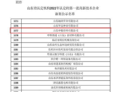 喜報(bào)丨熱烈祝賀我司通過(guò)“國(guó)家高新技術(shù)企業(yè)”認(rèn)定！ 